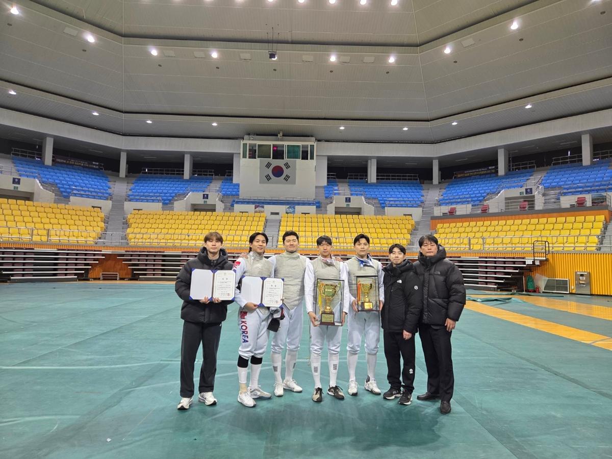 광주시청 펜싱팀, 전국 오픈선수권 단체전 우승&middot;개인전 3위 쾌거.JPG