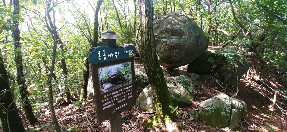 몽돌바위(합격바위) 사진